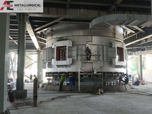 Промышленная кремниевая плавильная печь 6300kva-68000kva Электрическая ферросплавная печь